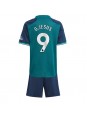 Arsenal Gabriel Jesus #9 Alternativní dres pro děti 2023-24 Krátký Rukáv (+ trenýrky)